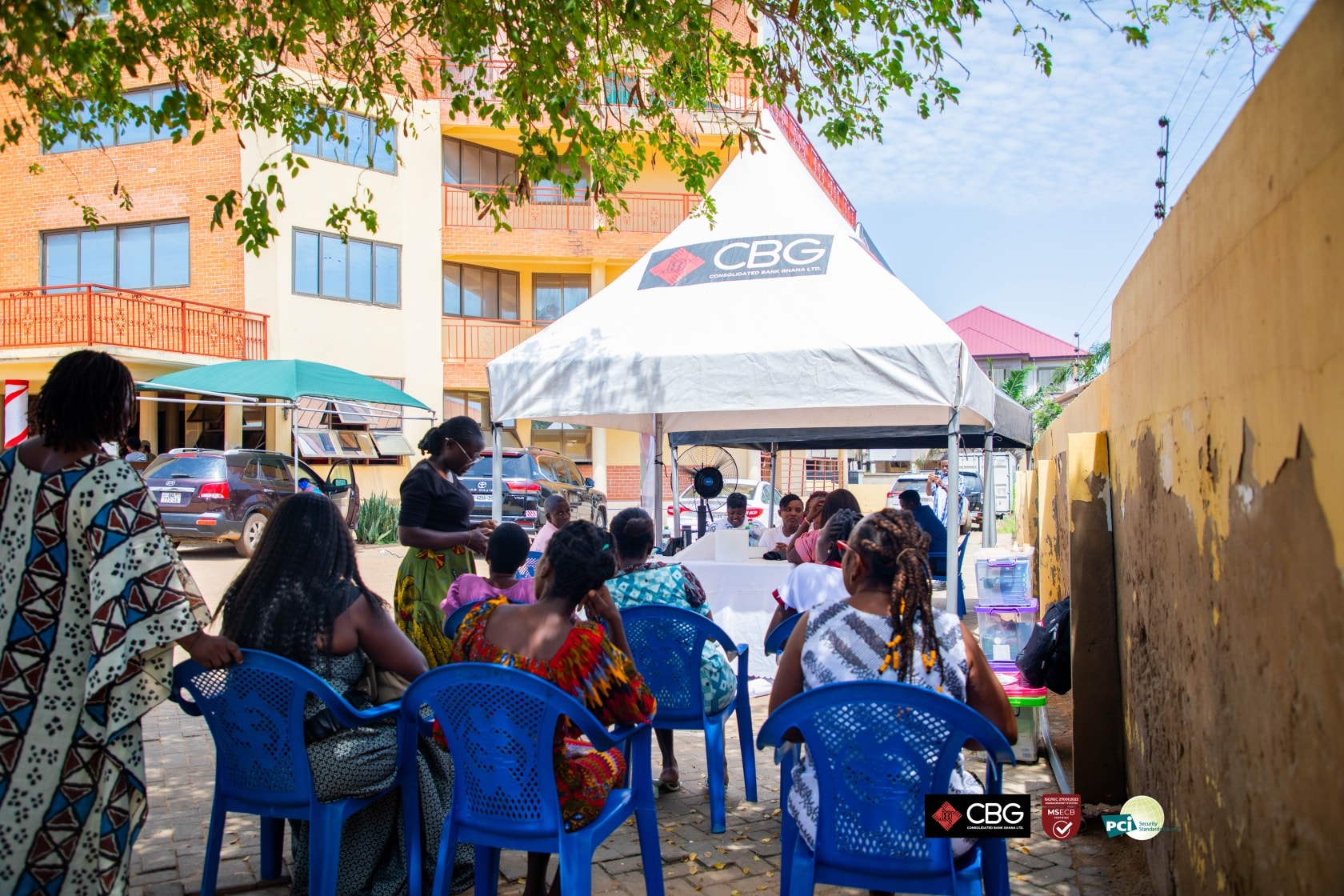 CBG Health Train Supports Community Health in Tema Community 20.