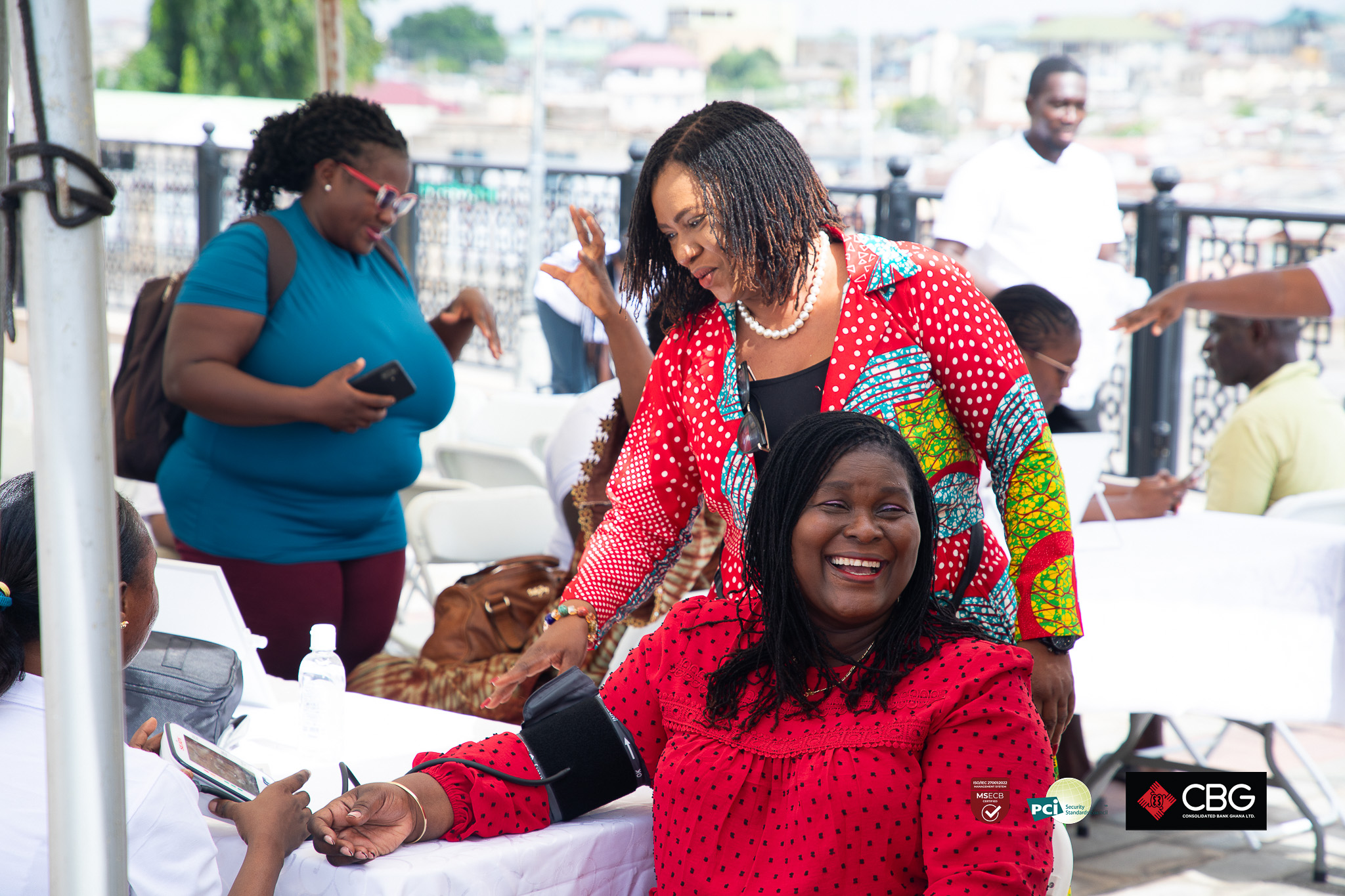 CBG Brings Free Health Screening to the National Mosque in Kanda